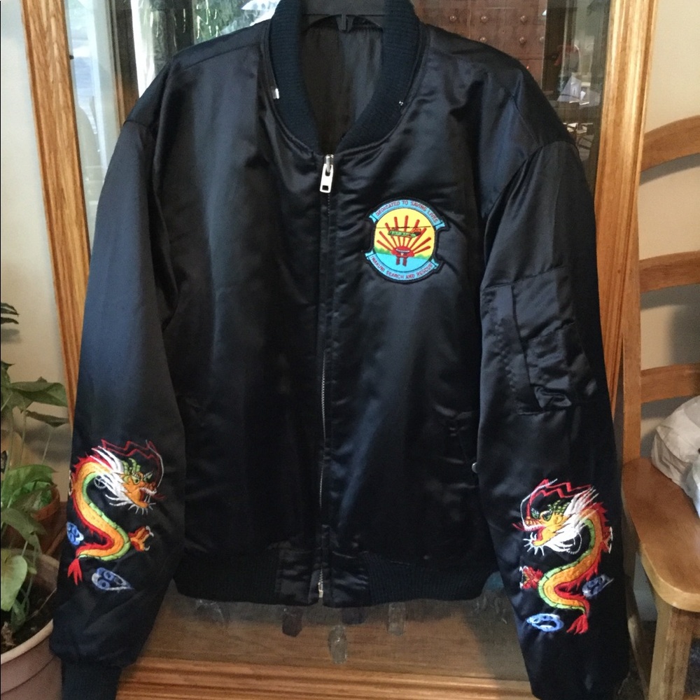 Black  Bomber Jacket